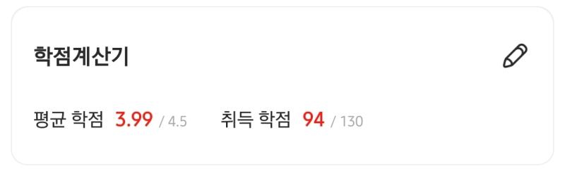 아 맞다 나 이번에 성적 4점대 넘김 ㅋㅋ 오예~ 4.15밖에 안되지만 학회장 일에 행사 진행에 감사 정리에 정신없이 보냈음에도 불구하고 4점대