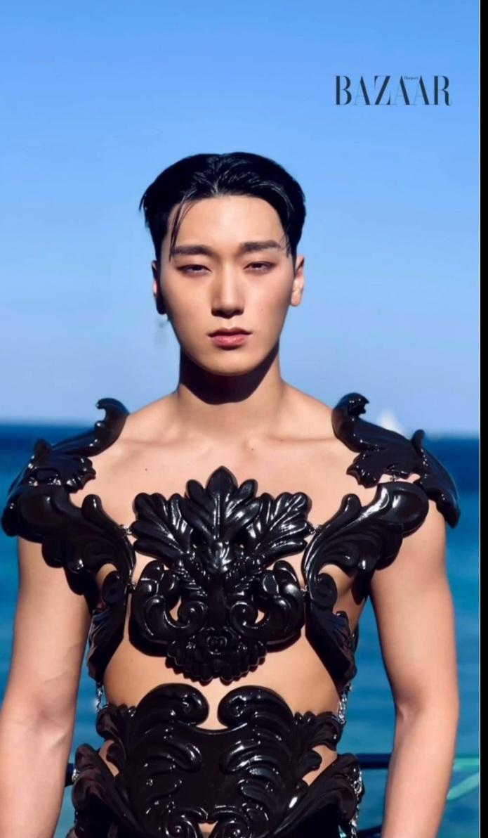 일단 패션쇼 의상이라는데 뭔가 이상함