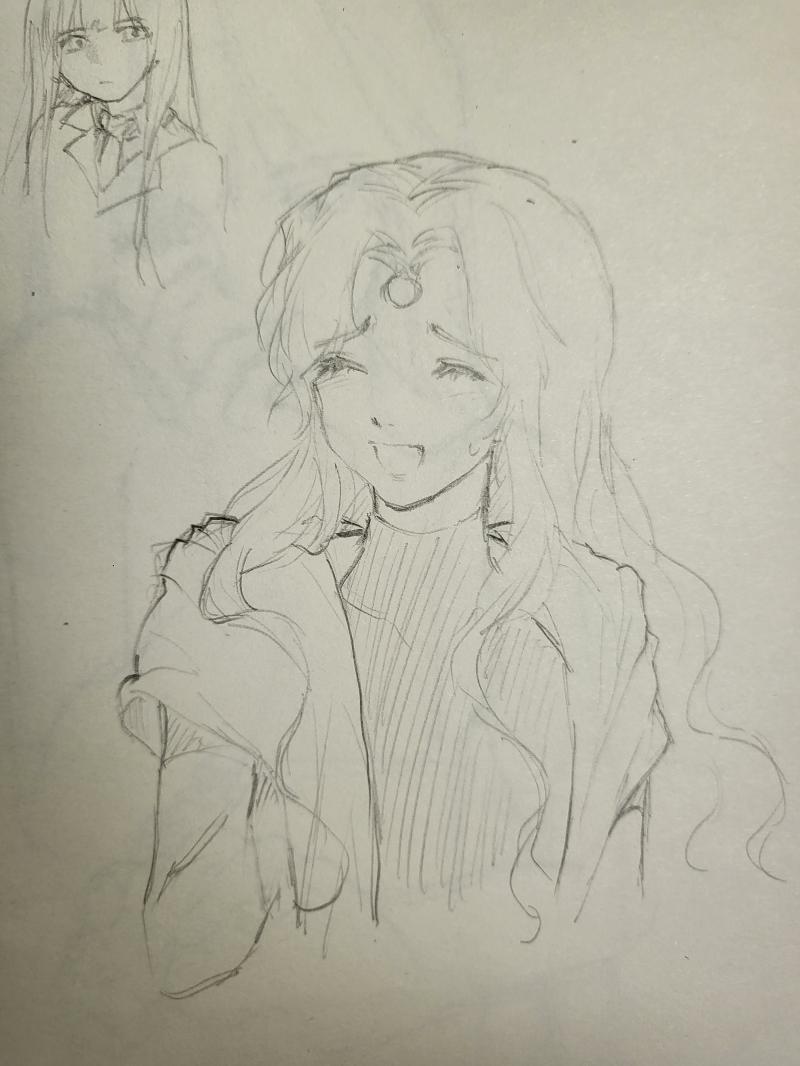 혼자서 낙서한거다보니 어디서 줏어넣은 웹툰트레나 인터넷에 돌아다니는 그림 트레 낙서 가끔 잇을수도...