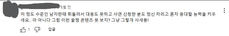 악질짓하는 전 애인한테 시달리는 시청자가 유튜버한테 조언 구하는 영상에 달린 댓글 사람 관계 관련 고민 영상에 달린 댓글들 보면 꼭 이런식으로
