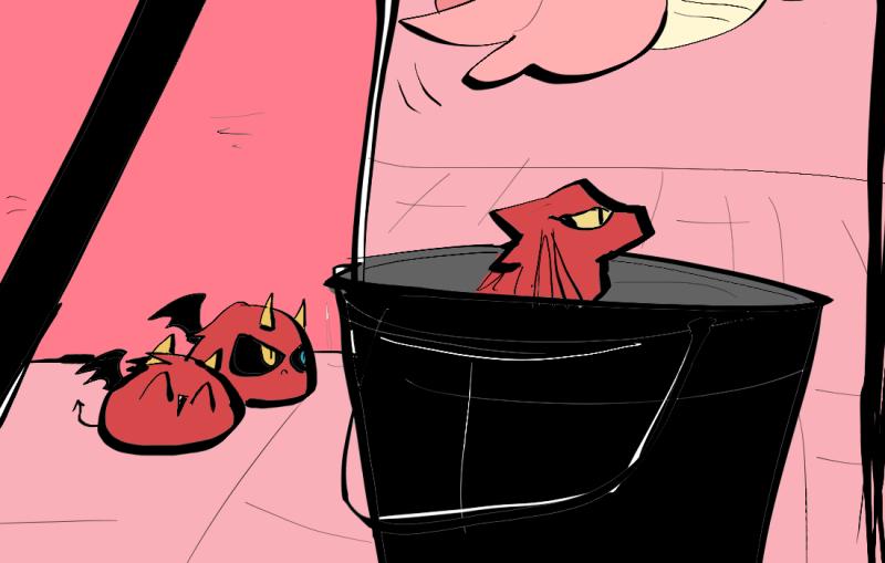 (>>348 그런 거시었따ㅣ!!) "아니! 내 생각은 달라! 바로 작게 변해서 숨어있다가 다냐가 창고로 들어가 때 같이 들어가보는 거야!" 그렇