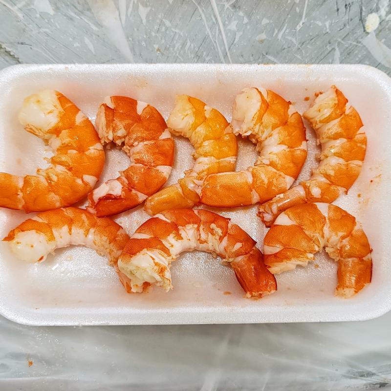대하 소금구이🦐 얼큰 칼제비🍜 💬 거의 매년 추석에 먹는 대하 소금구이🩷