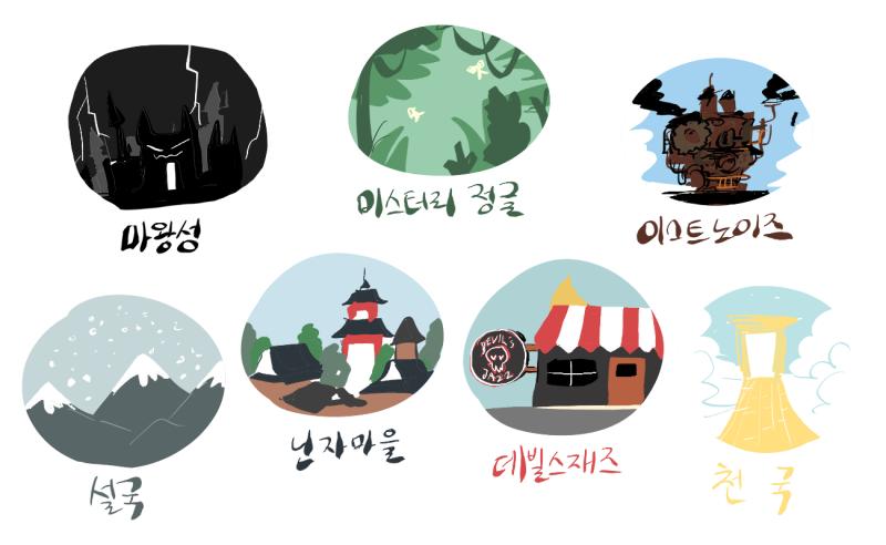 (>>542 >>543 헐 고맙당... 디자인 여러번 갈아엎은 보람이 있구먼... =ω=//) * 코아틀과 다이애나가 자매라는 설정이 생겨서 >