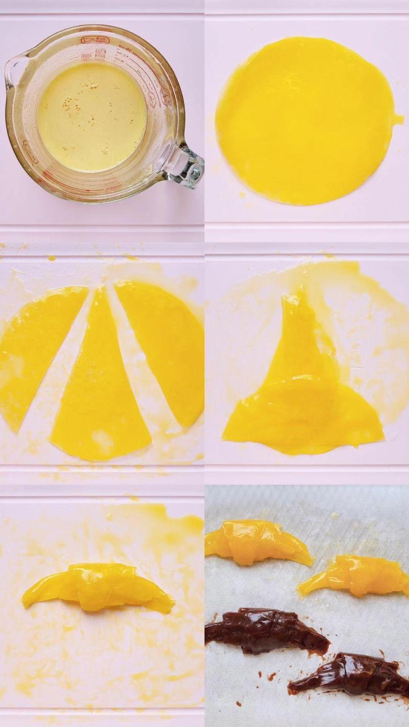 라이스페이퍼 크루와상🥐🩷오늘은 좀 모양에 신경을 써봄