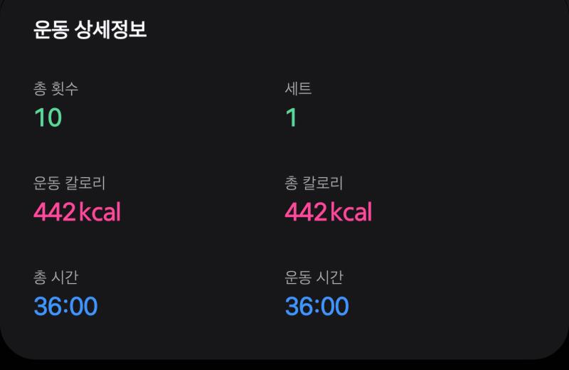 앞으론 줄넘기를 할까..생각중...러닝은 먼가 가성비 떨어지고 난 시간이 없다....