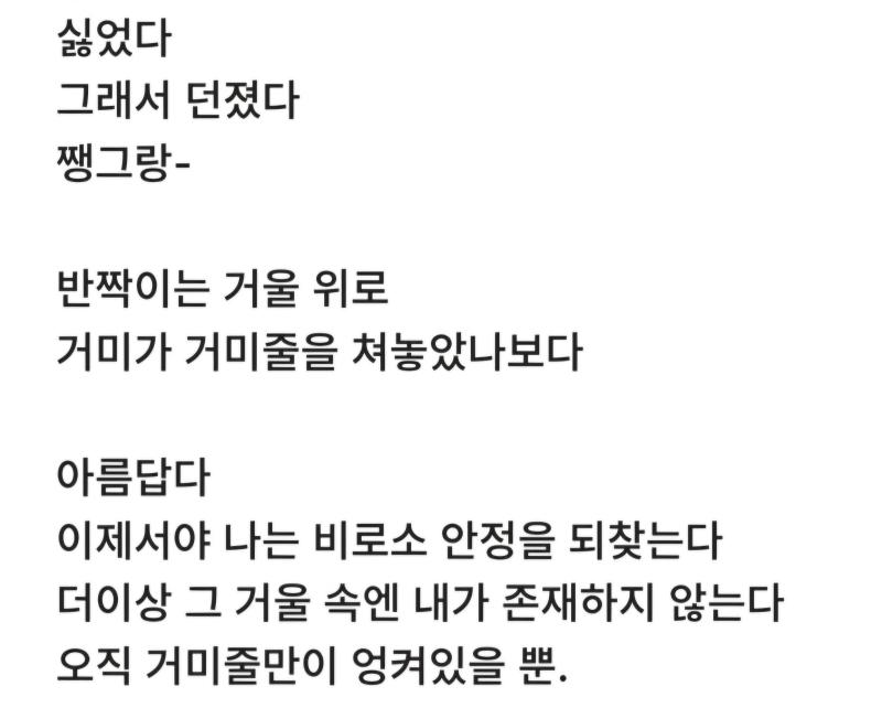 내가 쓴 시들!