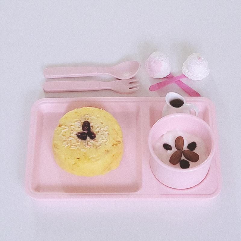 고구마빵🍠 그릭요거트🫙 💬 밥이 안 땡겨서 새로운 레시피 발견한 겸 만들어 보기 내가 예전에 만들어본 레시피보다 더 마싯는둡 꽤괜이였다(당연한게
