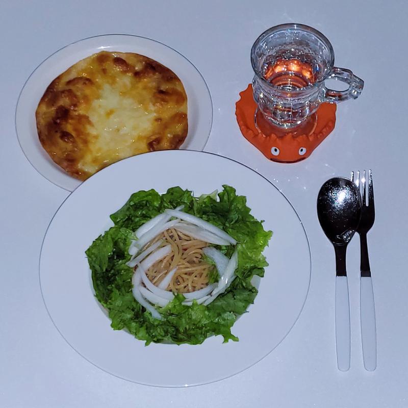 샐러드파스타🍝 또띠아피자🍕 💬 식단인듯 아닌듯