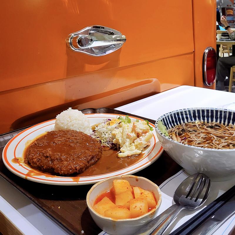 돈까스 메밀정식🍽 💬 무난한 돈까스와 메밀소바맛 그래도 나쁘지 않은 선택이였던듯