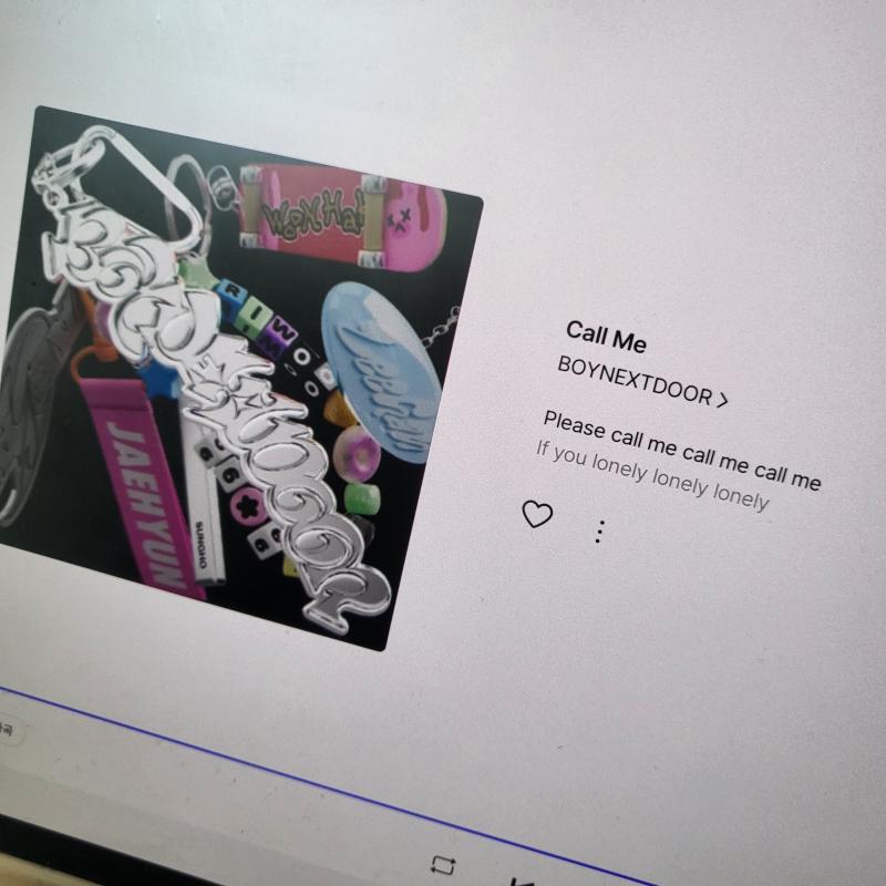 Call Me - 보이넥스트도어 다들 따뜻하고 행복한 하루였길 바라