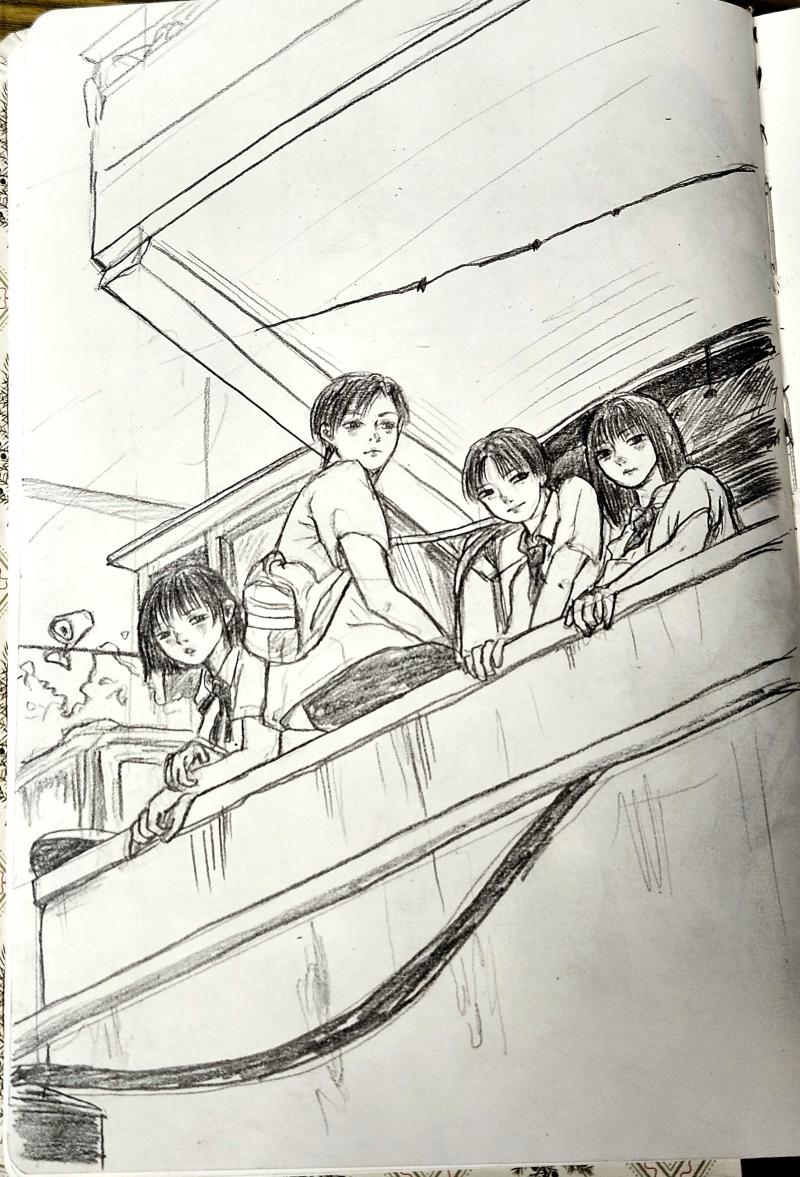 으어으어 하루종일 그림 그렸더니 기진맥진하다. 부족한 점이 너무 많이 보임. 그림 공부 틈틈히 해야지. 할 게 많은데 하나에 꽂히면 다른 걸 못