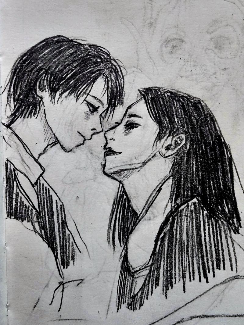 할 거 많은데 그림 그리느라 시간 다 썼다. 손가락 아프고 눈 아파.