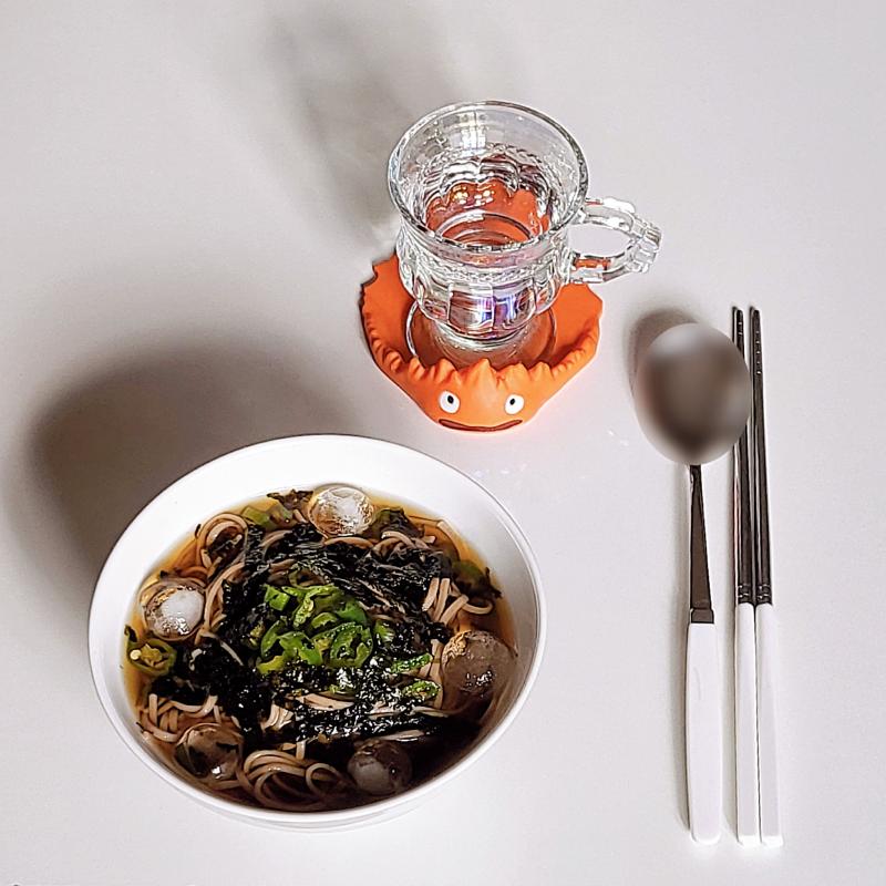 메밀소바🍜 💬 담화 보고 열 받아서 시원한 메밀소바 머것습니다