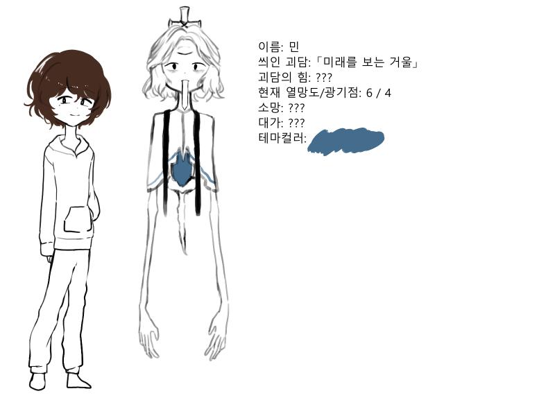 (이미지 기괴함 주의) 고백하자면 사실 여태까진 얼마나 막나가는 디자인을 넣어도 되나(얼마나 사람에서 벗어나도 되는가) 고민이 많았었는데 이제부