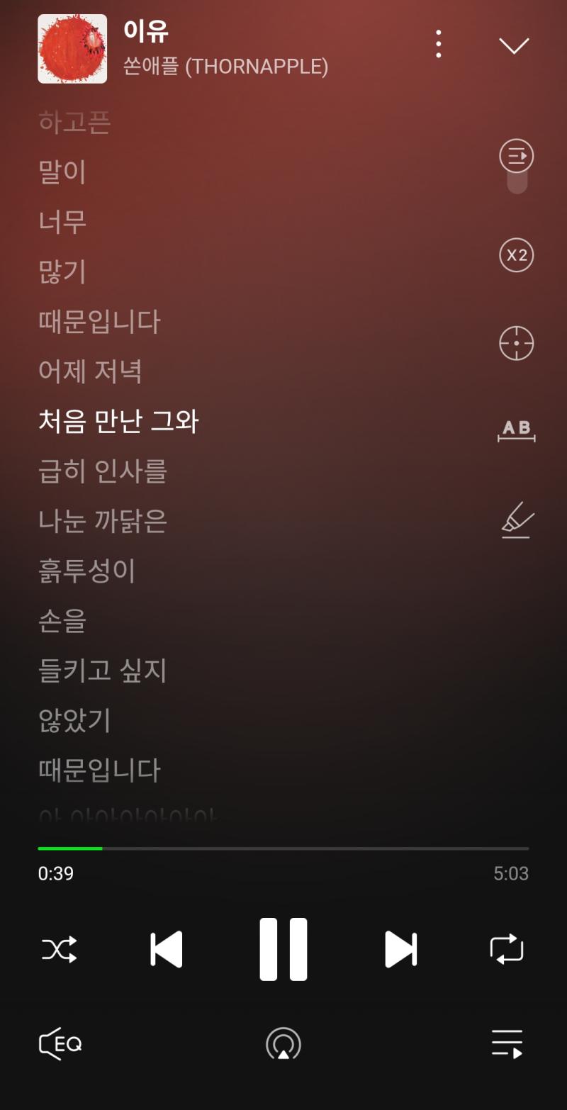 새해첫곡으로 들은것