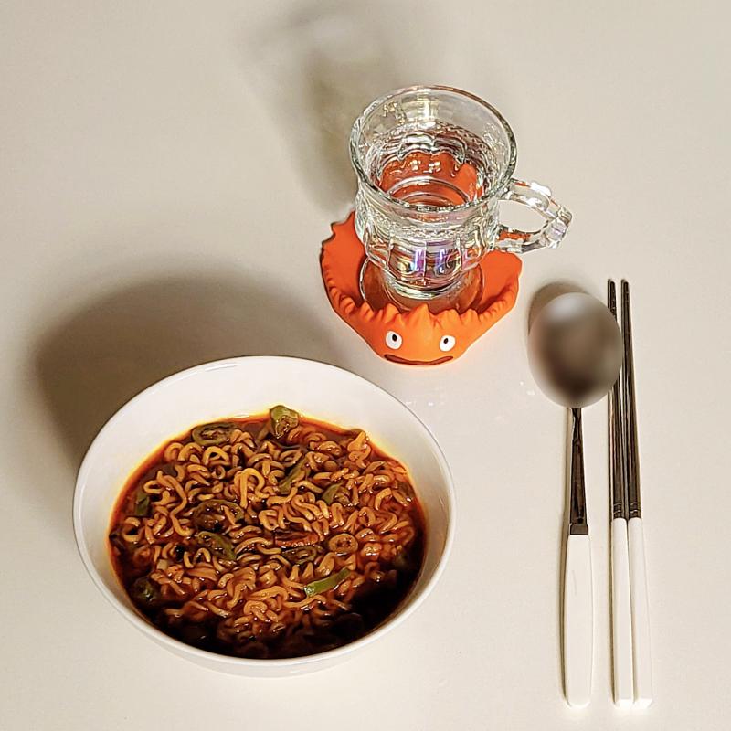 신라면🍜 💬 윤남노 라면 레시피로 했는데 짬뽕맛 남 긋👍🏻