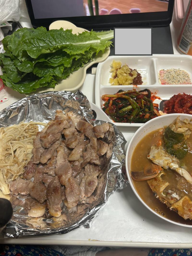오늘 마트갔는데 목살이 너무 좋더라구~