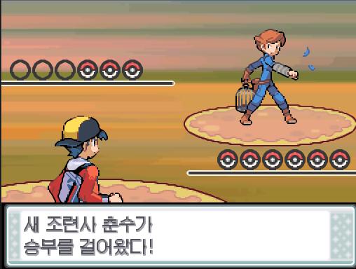 38번도로에서 포켓몬과 만날 수 있는 횟수: 최대 1회/현재 0회 38번도로에서 트레이너와 배틀할 수 있는 횟수: 최대 1회/현재 1회 (특별한