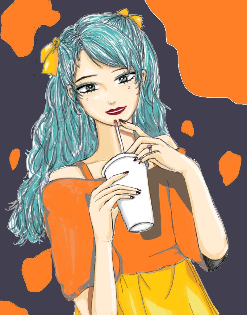 포토샵 없어서 그림판에 또 그림 그렸는뎅.. 몇 시간 투자한 거 치곤 맘에 안 들어서 후회하고 있다. 이거 그릴 시간에 공부할 걸 ( •̀_•́