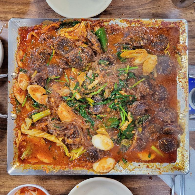 순대볶음🥘 💬 순대타운 순대뽀끔 조지기
