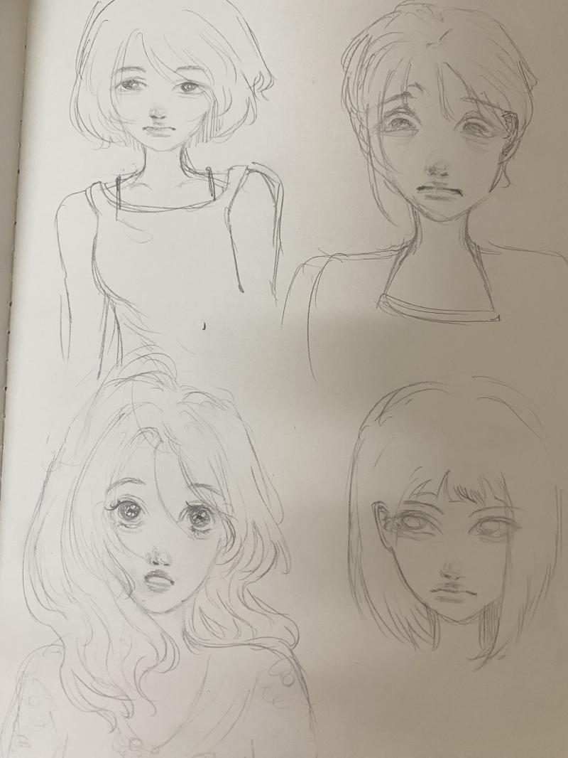 젤 최근. 어제 오늘 그린 거 어째 실력이 점점 퇴화되지…