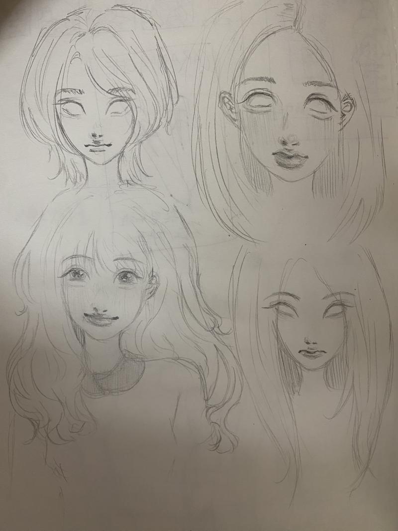 젤 최근. 어제 오늘 그린 거 어째 실력이 점점 퇴화되지…
