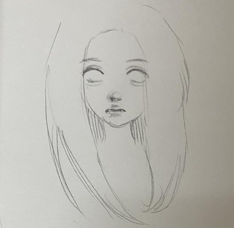 젤 최근. 어제 오늘 그린 거 어째 실력이 점점 퇴화되지…