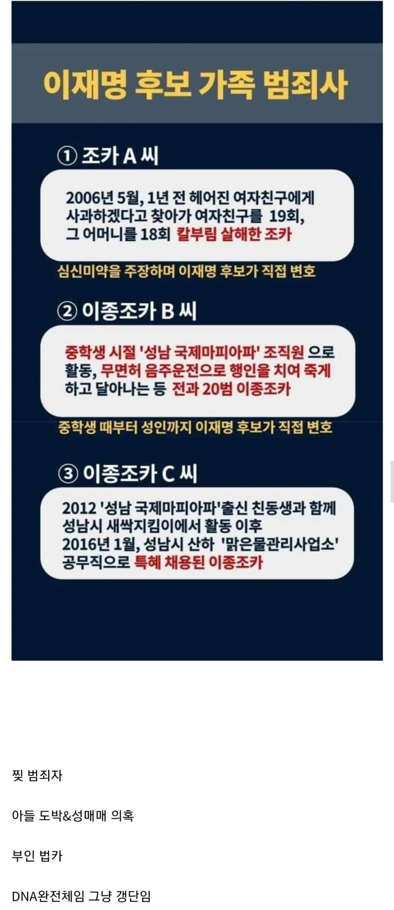 살인범 조카 변호한 사람vs계엄당 후보인 사람 가슴이 웅장해지는 대선이다