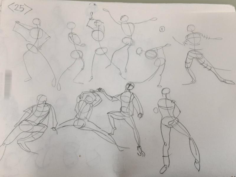 76 가끔 물에 젖은 솜처럼 우울하고 무기력 한 날이 있다 손도 잘 안 움직이고 그래도 그리긴했네