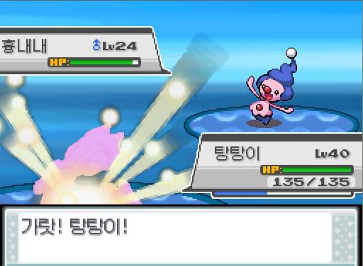 비전통 돌아와!!! 가랏! 탕탕이!! 상대 흉내내의 사이코키네시스! 효과가 별로인듯 하다 급소에 맞았다! 탕탕이는 무엇을 할까? >>808 싸운