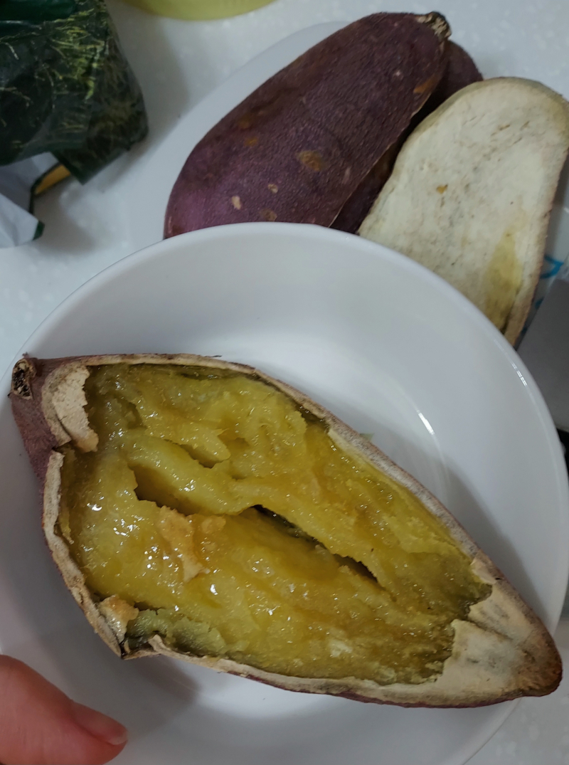 버터넣고 만든 군고구마 맛있다