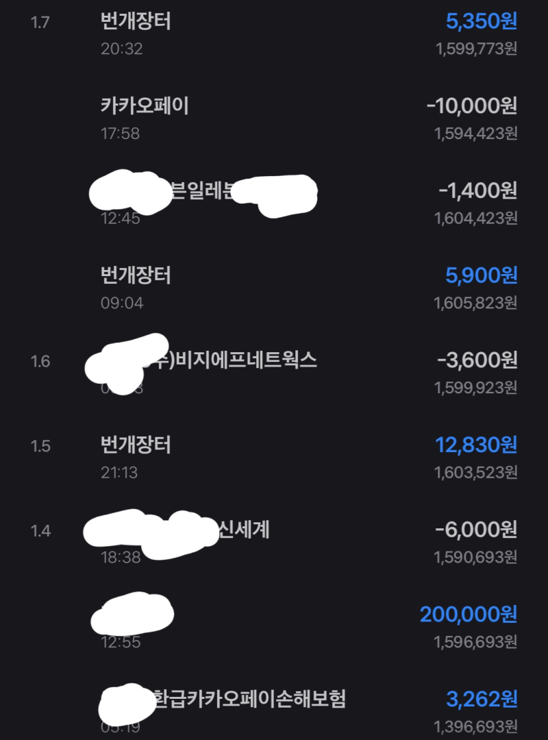 통장 꼬라지 진짜 개레전드 진짜 존나 재미없게 사네 열흘 동안 돈 쓴 게 편택. 버스비. 택시비 뿐 ㄴ 찐따의 장점 ^.^ 돈 나갈 일이 없다