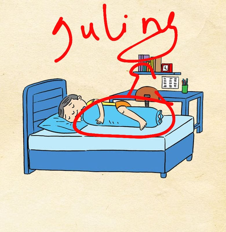 친구가 나 guling처럼 데리고 다닐거라길래 응..? 나 Babi guling 밖에 몰라 그거 아니지??? 햇더니 보내준 사진 미안 나 네가