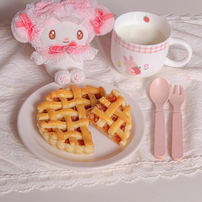 애플파이🥧 우유🥛 💬 역시 실패하지 않는 애플파이🍎