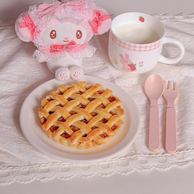애플파이🥧 우유🥛 💬 역시 실패하지 않는 애플파이🍎