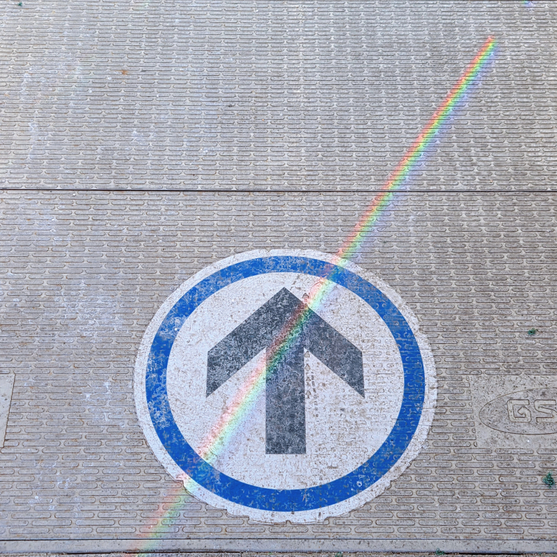 셤 보로 가는데 본 무지개🌈🩷