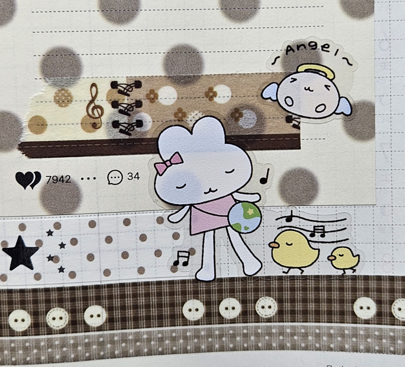 뭐지? 진짜 개귀여우시다 (본인이 그린 거 아님..) 이런 레이어드 다꾸 너무너무귀여워미치겟군,, 저녁에 개존맛 막창전골에 맥주 먹음 존나맛잇네