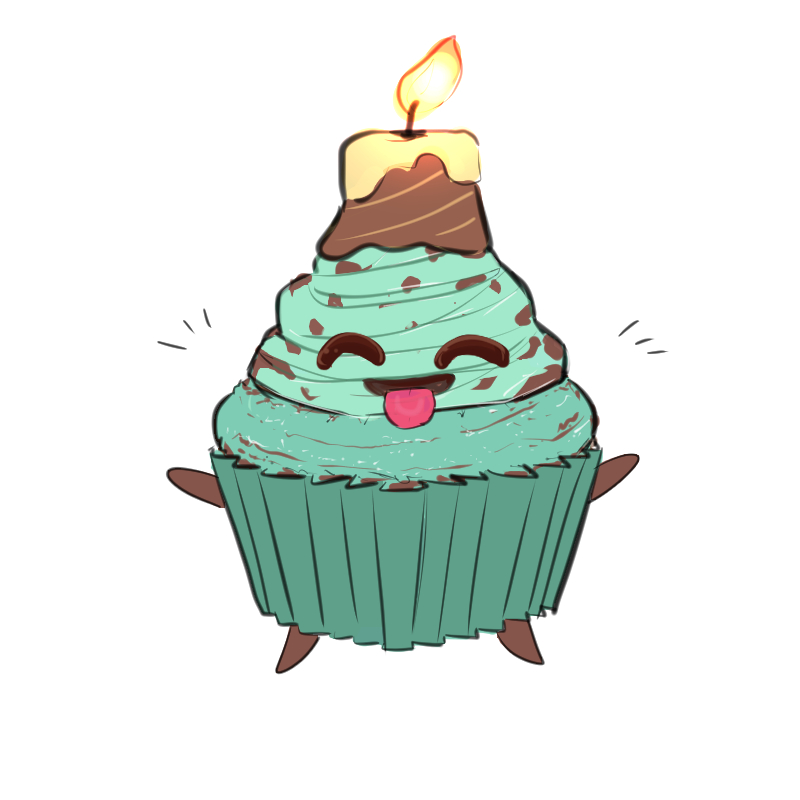 생~일 축하 합~니다~~🕯️ 이렇게 초까지 달아줘서 민초 컵케이크 완성!! 그럼 마지막인가요? 을 지어줍시다! ▶ 선택지 1 ━━ >>564 ▶