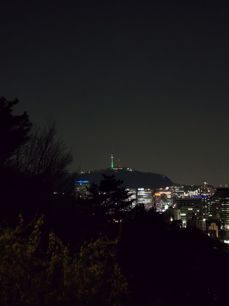 오랜만에 낙산 야경