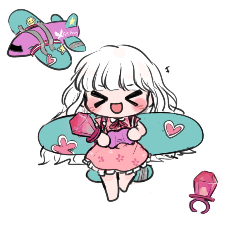 와~ 외형 완성! 이제 마지막으로 을 지어줍시다! ※ 프로필은 다음 캐릭터—요정에게 장난감 날개를 달아준 개구쟁이 꼬마—ㄲㅏ지 만들어준 뒤에 한