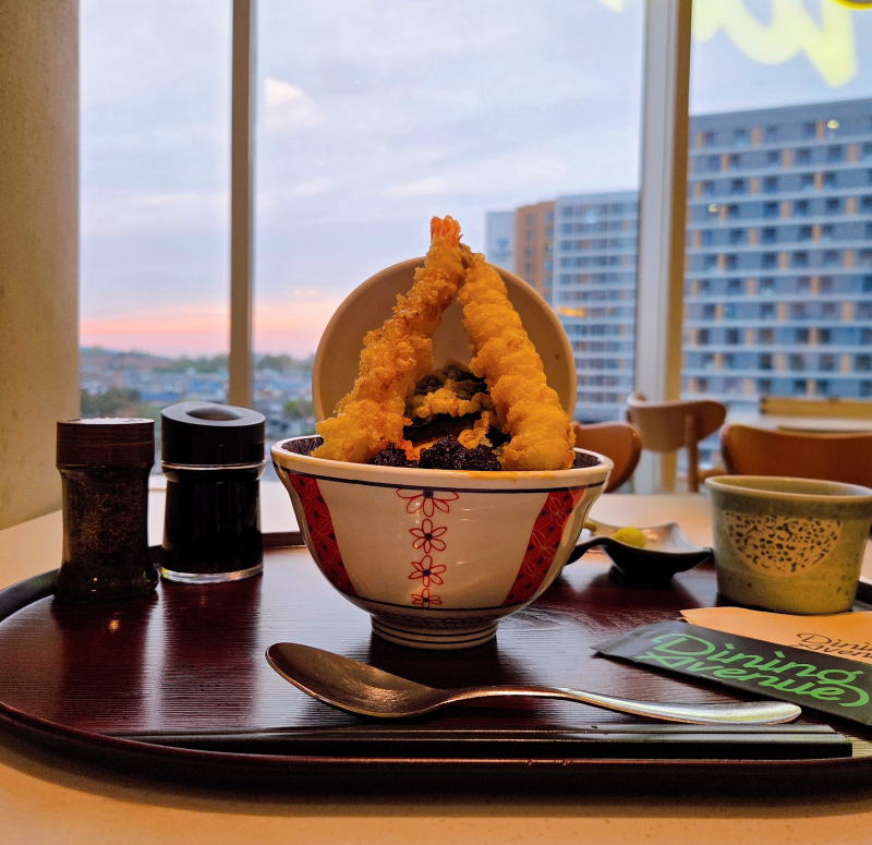 호르몬에비텐동🍤🍚 💬 노을 보면서 맛저🍽🩷