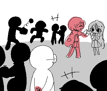 [무당벌레] 『…그럼~』 [무당벌레] 『지금부터 마니또 정체 공개가 있겠습니다!』 [무당벌레] 『각자 그동안 몰래 챙겨준 사람을 찾아가서 선물을
