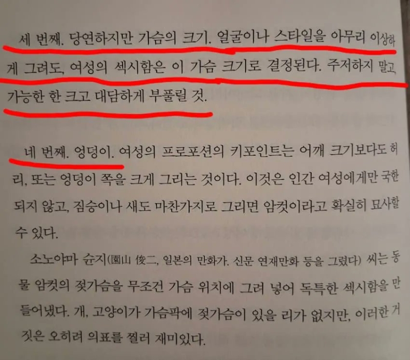 >>455 일본애니볼 때 그런 연출을 싫어하는건 그럴 수 있는데 "작가가 여자 안만나봤다" 라고 하는건 일반화인게 실제로 그런 가슴, 혹은 남존