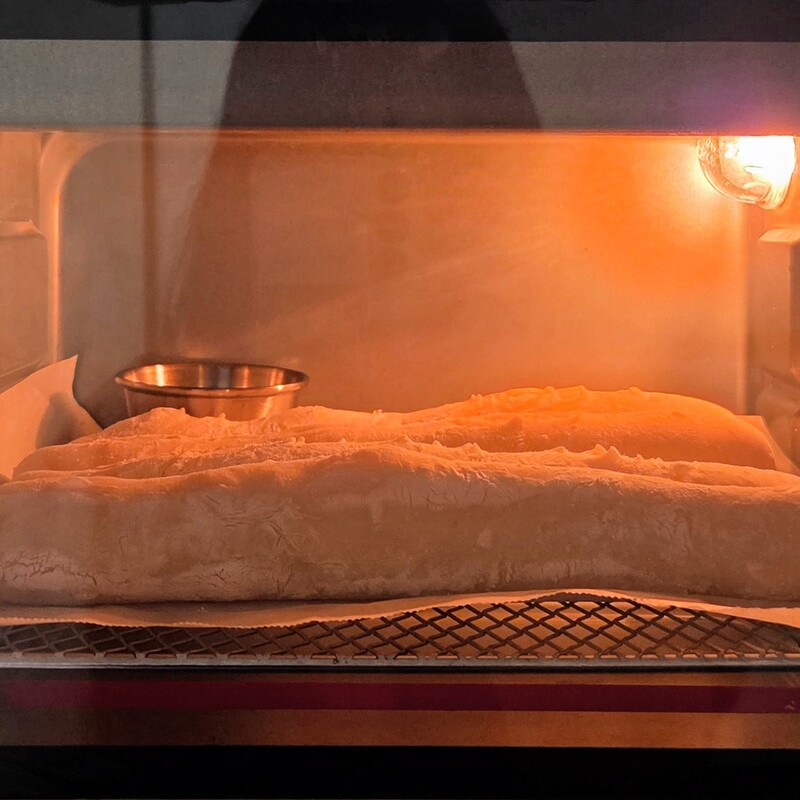 인생 첫바게트 굽기 모양은 개밤티지만 맛은 있었슨