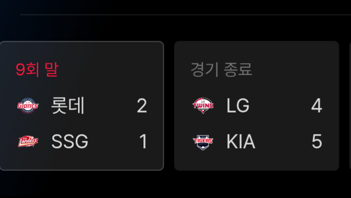하ㅠㅠㅠㅠㅠ 중위권 중에서 기아만 이겼다 4위 유지 조아따!