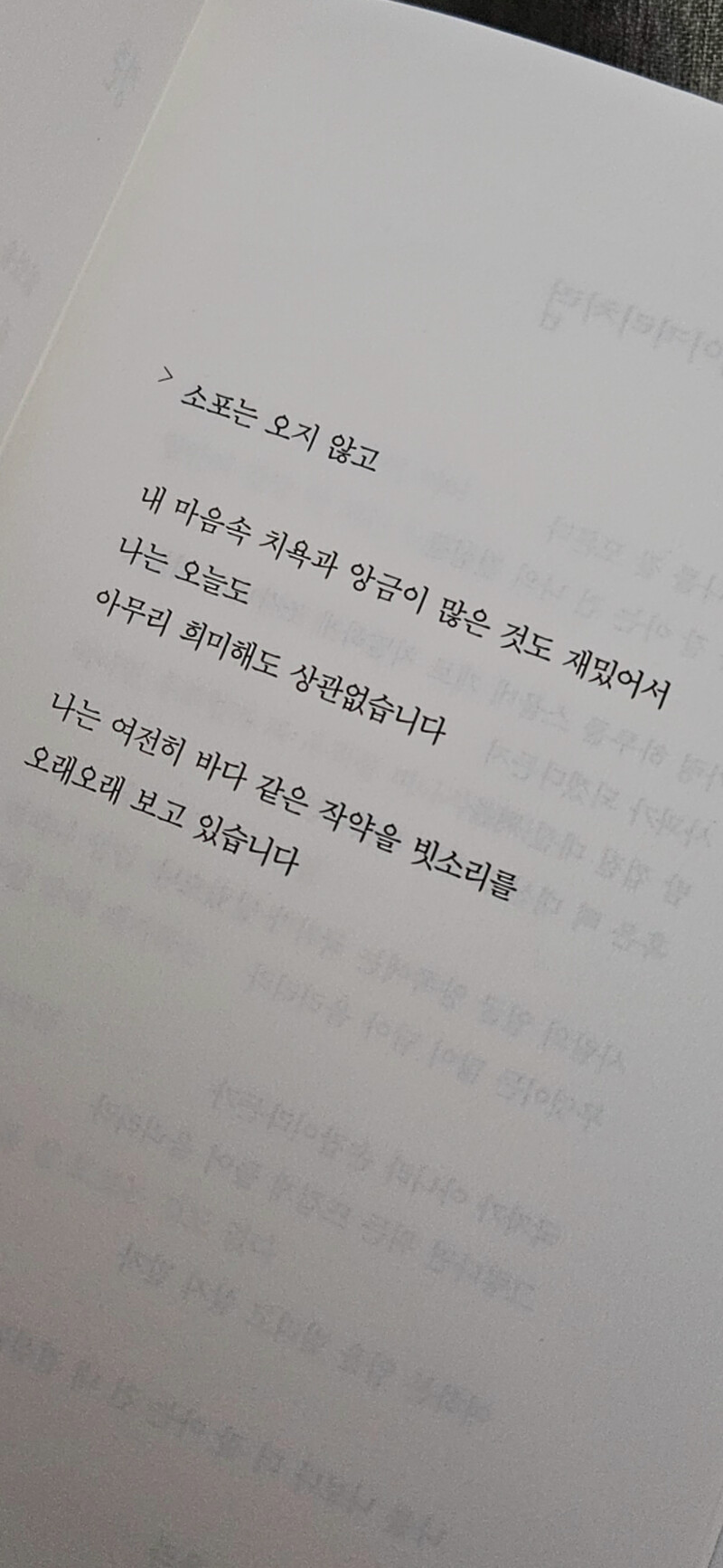 밥 먹고 눕독하기 시집을 사본 건 처음인데 아아.. 너무 좋아요 씨바아아아아알