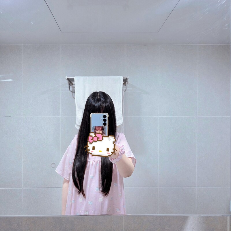 새 잠옷 개시🎀🩷스크런치랑 세트라서 더 코야움