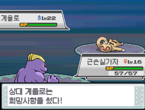 이브이브이 교대! 돌아와! 가랏! 근손실가자! 상대 게을로는 희망사항을 썼다! 근손실가자는 무엇을 할까? >>207 싸운다: 발경10/깨트리다1