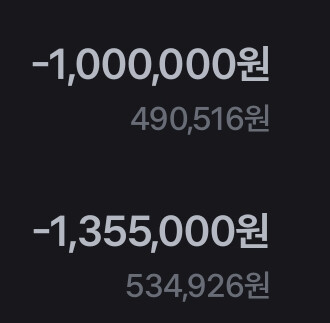 월요일 아침부터 증권계좌에서 돈 빼서 빚 갚기 마이너스 인생 ㅅㅂ 근데 인생이 원래 이런 거 아닐까? 돈 쌓아놓고 살면 재미없잖아. 적당한 빚과
