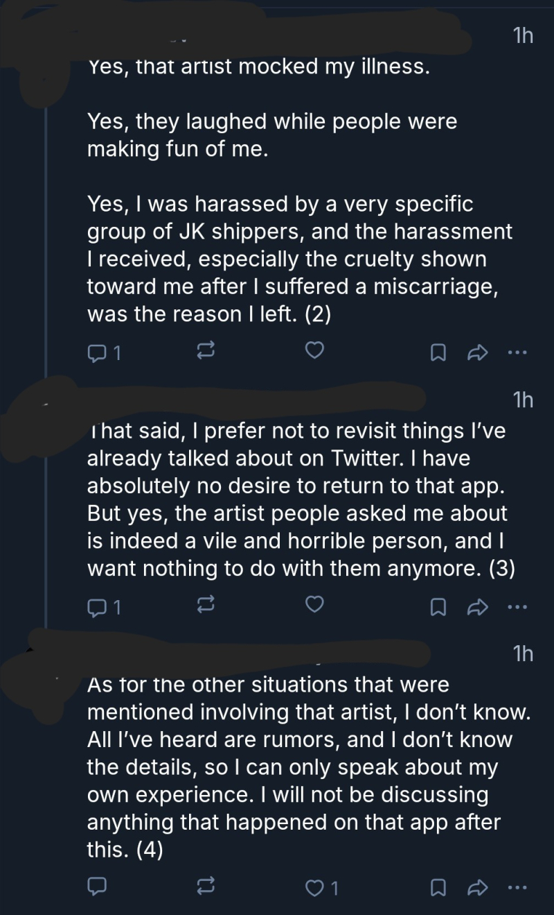 쟝미카 팬들은 대체 이럼 결말 나고 나서 심해진듯 한데 한국 커뮤나 외국 커뮤 대부분 그렇고 에렌미카만 보면 바로 머리채 잡고 욕하고 국내 기준으로는 성별 혐오 단어 쓰면서
